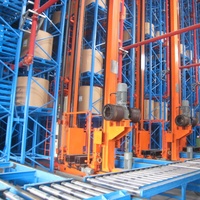 Système de rayonnage automatique ASRS haute densité et haute résistance fabriqué en Chine avec une capacité de 2000 kg pour utilisation en entrepôt