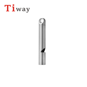 Fischietto di Sopravvivenza in Titanio Puro EDC - Fisarmonica ad Alto Decibel per Escursionismo all'Aperto - Product Image 1