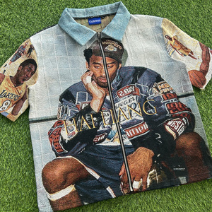 Jacquard Tee Tee High Street arazzo <span class=keywords><strong>abbigliamento</strong></span> da uomo t-Shirt <span class=keywords><strong>Hip</strong></span> <span class=keywords><strong>Hop</strong></span> a maniche corte t-Shirt da uomo - Product Image 2