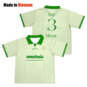 Nuevas camisetas y camisetas de fútbol sublimadas Logotipo de camiseta de Club personalizado Uniforme de entrenamiento de fútbol de secado rápido de poliéster 100% de alta calidad - Product Image 1