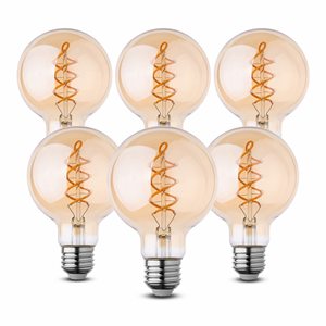 Bán Buôn Cổ Điển Phong Cách E26 E27 B22 Thay Đổi Độ Sáng <span class=keywords><strong>Edison</strong></span> Bóng Đèn Khói Màu Xám G80 <span class=keywords><strong>G95</strong></span> G125 4W 6W 8W <span class=keywords><strong>LED</strong></span> Xoắn Ốc <span class=keywords><strong>Filament</strong></span> Ánh Sáng Bóng Đèn - Product Image 1