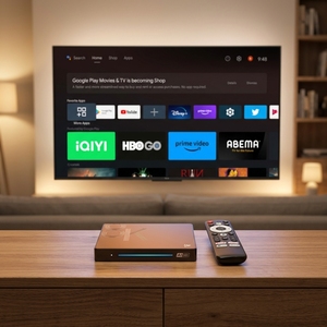 Décodeur <span class=keywords><strong>IPTV</strong></span> 8K intelligent Android 12 2G 16G personnalisé, modèle 2026, le plus vendu, compatible <span class=keywords><strong>Europe</strong></span>, Royaume-Uni, France, Allemagne, États-Unis, Canada, avec puce Amlogic S905W - Product Image 2