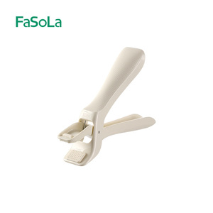 FaSoLa Anti Scalding Clip Beige 1 Pc For Bowls Dishes Kitchen Use - Product Image 5