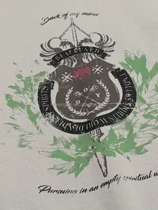 Sudadera con Capucha Reversible para Mujer, con Logotipo Personalizado, Cuello Alto, Estilo Crop Top, Bolsillo, Impresión Digital, 100% Algodón Grueso, Unisex - Product Image 5