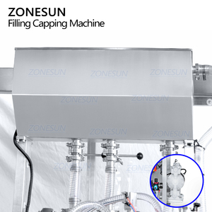 ZONESUN ZS-AFC12 Máy Đóng Nắp Túi Nước Ép Sữa Chua Xoay Tự Động - Product Image 6