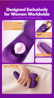 Vibrateur clitoridien et pour mamelons, rechargeable par USB, étanche IPX6, lavable, écologique, 10 vitesses, 40 dB silencieux, jouet sexuel féminin pour