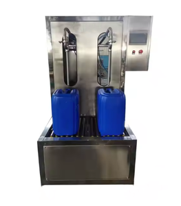 Semi-automatique 2 têtes <span class=keywords><strong>eau</strong></span> de <span class=keywords><strong>javel</strong></span> corrosif liquide toilette nettoyant pesticide liquide Machine de remplissage chimique - Product Image 2