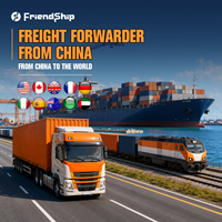 Transitaire maritime FCL de Chine vers les États-Unis, conteneurs 20 pieds, 40 pieds, 40HQ, livraison porte-à-porte DDP, inventaire e-commerce pour les vendeurs FBA