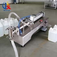 Machines de remplissage pneumatiques semi-automatiques de haute qualité pour les huiles, les vins, les parfums, les jus et les produits liquides à forte demande