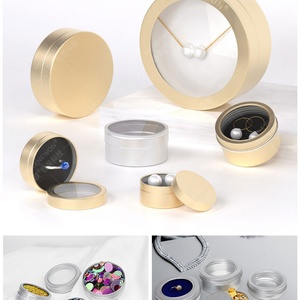 New Packaging Custom Tin Container Jewellery <b>Box</b> Metal Storage Tin Jar for <b>Earrings</b> Watch Chain - Product Image 5
