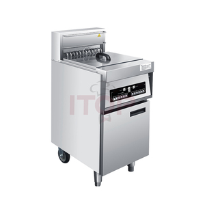 ITOP горячая Распродажа Съемная газовая фритюрница для картофеля духовка электрические глубокие фритюрницы 12 л + 12 л двойной цилиндр для курицы фритюрница под давлением - Product Image 3