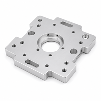 Plaque d'adaptation d'équipement en aluminium de précision et acier inoxydable (SUS304/SUS316/SUS420), composants usinés CNC, tolérance de 0,005 mm