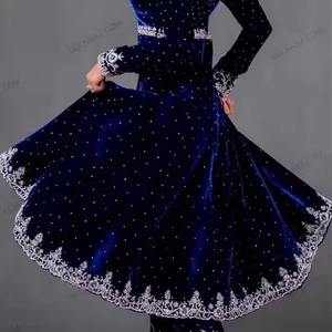 <span class=keywords><strong>Robe</strong></span> évasée chaude, édition optimale, coupe ajustée, pantalon long, tenue <span class=keywords><strong>d</strong></span>écontractée pour soirée, broderie, en promotion - Product Image 2