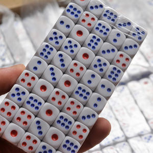 יצרן סיטונאי רונה מותאם אישית ייחודי לוגו קזינו שולחן בידור משחקים מתגלגל 6 צדדי קוביות סט dnd קוביות אקריליק - Product Image 5