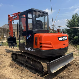 Doosan เครื่องขุดขนาดเล็ก6ตันสำหรับ DH55 DH70 DH60มือสองใช้เวลาทำงานต่ำเครื่องยนต์ EPA CE PLC - Product Image 1