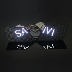 Sanvi Auto Lights Rhombus Board Lamp 12v Car Headlight Angel Eye Decoration RGB Dynamic Lights Upgrading Retrofits - Product Image 5