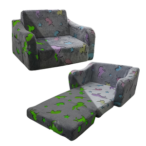 Phát sáng trong bóng tối trẻ em chuyển đổi Sofa ghế gấp ra đi văng Lounger cho phòng ngủ Toddler nệm với kéo ra tính năng - Product Image 6