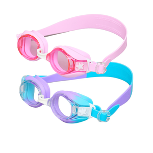 Nieuw Ontwerp <span class=keywords><strong>Kids</strong></span> Cartoon Zwembril Set Zachte Siliconen Verstelbaar Doorzichtig Frame Waterdichte Anti Fog <span class=keywords><strong>Uv</strong></span> Bescherming Bril - Product Image 1
