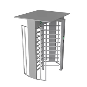 Eissolution 304ss đầy đủ chiều cao Cửa quay 120 độ cánh quạt RFID & Vân tay kiểm soát truy cập đám đông & rào cản an ninh - Product Image 3