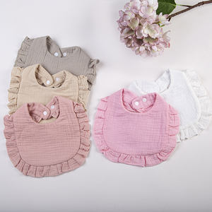 Однотонная дышащая хлопковая муслиновая ткань - Product Image 3