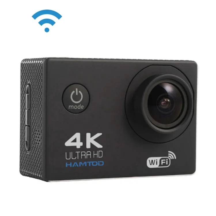 HAMTOD — caméra d'action Sport H9A HD 4K, caméra avec étui étanche, vente en gros,