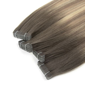 Extensions de cheveux à bandes adhésives Yuanzhen en gros, double épaisseur, Remy, 100 % cheveux humains - Product Image 5