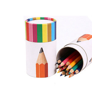 Tube en carton cylindrique pour crayons, crayons de couleur, stylos, peintures, fournitures scolaires, boîte cadeau personnalisée, fabricant de tubes en carton - Product Image 2