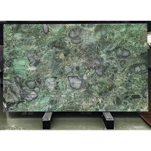 녹색 에메랄드 천연 대리석 돌 팔라듐 스메랄도 화강암 건축 자재 장식 돌 진한 녹색 2cm 테이블 대리석 탑