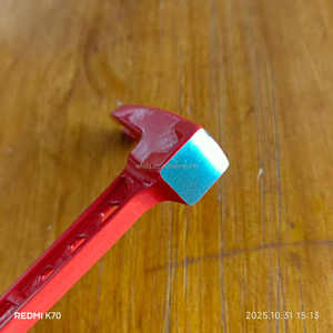 Extracteur de clous de 10 pouces, noir brillant, double extrémité, extracteur de clous, barre à levier en forme de patte de chat, construction, avec marteau, fourniture <span class=keywords><strong>d</strong></span>'usine - Product Image 5