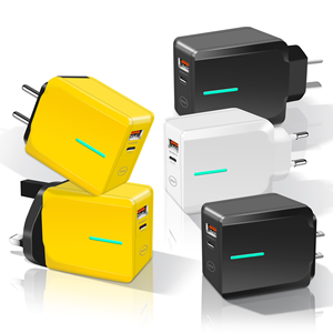 ที่ชาร์จโทรศัพท์มือถือ 66W สำหรับ EU UK US วัสดุ PC+ABS ป้องกันไฟไหม้ รองรับ QC5.0 USB PD25W ชาร์จเร็ว สำหรับ Apple Android - Product Image 1