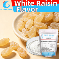 Poudre aromatisante de raisin blanc de qualité alimentaire pour boissons solides, bonbons pressés, desserts – Additif riche en arôme – Vente en gros usine