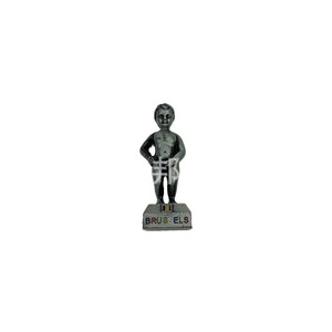 Statue en métal électroplaqué en trois dimensions, <span class=keywords><strong>petit</strong></span> garçon, Bruxelles, <span class=keywords><strong>Belgique</strong></span> ; Artisanat semi-personnalisé, idéal pour les voyages - Product Image 5