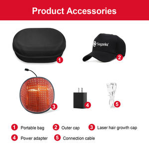 Suyzeko topi terapi <span class=keywords><strong>Laser</strong></span> <span class=keywords><strong>Level</strong></span> rendah, peralatan terapi fisik, topi terapi pertumbuhan rambut, topi <span class=keywords><strong>Laser</strong></span> <span class=keywords><strong>Level</strong></span> rendah, lampu merah 200 Diode 650nm - Product Image 3