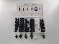 Kit de clips de fixation automobile en état neuf, clips de fixation de panneau de porte mixtes, rivets en plastique, clips de fixation de pare-chocs, pièces automobiles