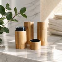 Envase Ecológico de Bambú para Desodorante en Barra, Recargable, de 15g, 30g, 50g y 75g, Envase de Madera Natural para Productos de Cuidado de la Piel, Venta al Por Mayor