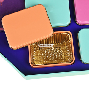 Logo In Ấn Tùy Chỉnh Thiết Kế Hình Dạng Không Thường Xuyên Thực Phẩm Làm Bằng Tay Hộp Bao Bì Sang Trọng Sô Cô La Bánh Trung Thu Hộp Bao Bì Với Chèn - Product Image 6