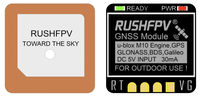 Module GNSS multi-constellations RUSHFPV GNSS MINI M10 pour pièces FPV RC longue portée