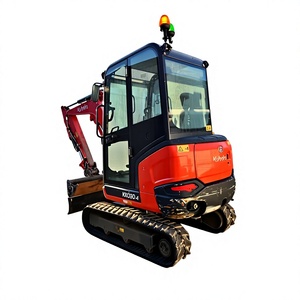 รถขุดตีนตะขาบ Kubota KX030-4 มือสอง ได้รับการรับรองมาตรฐาน CE น้ำหนัก 3 ตัน เครื่องจักรขนาดเล็กจากญี่ปุ่น พร้อมเครื่องยนต์ Kubota บุ้งกี๋รุ่นปี 2025 - Product Image 1