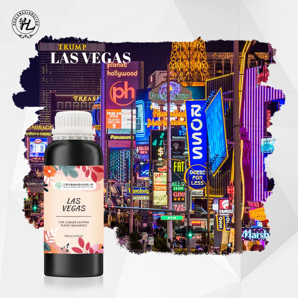 HL- Inspired Las Vegas Hotel koleksi Aroma minyak esensial, 500ML,Mystify & Wynn minyak aromatik untuk Aroma 360 Diffuser