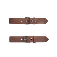 Bouton en cuir réglable en métal Manteau en laine Pull Bouton en fourrure Sac en cuir avec boutons de ceinture coupe-vent