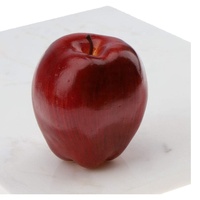 Pomme en mousse de grande taille, fruit artificiel, pomme factice simulée pour la décoration de la cuisine et de la maison