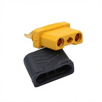 Konektor Solder Kabel Tembaga Berlapis Emas Amass ICX301 15A 2Pin Male Female Stok Asli untuk Pesawat Model dan Daya UAV