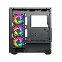 Tecnomall Latest Design Oem Dual Tempered Glass Desktop Computer Case Pc Gaming Casing Gamer Type C Usb3.0 Full Tower Atx Case