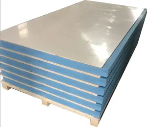 Vật liệu chống cháy trang trí MgO SIP Bảng điều khiển magiê xi măng EPS/EPS/PU/Phenolic bánh sandwich khô tường Bảng điều khiển