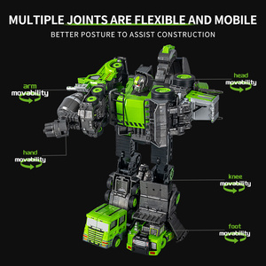 I bambini 5 in 1 di plastica fai da te <span class=keywords><strong>giocattolo</strong></span> ingegneria Bulldozer camion deformazione trasformare <span class=keywords><strong>Robot</strong></span> auto <span class=keywords><strong>giocattolo</strong></span> <span class=keywords><strong>giocattolo</strong></span> <span class=keywords><strong>giocattolo</strong></span> giocattoli educativi - Product Image 4