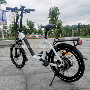 Bicicleta <span class=keywords><strong>plegable</strong></span> eléctrica de 20 pulgadas 48V 500W 10Ah Batería oculta Step Thru <span class=keywords><strong>Ebike</strong></span> <span class=keywords><strong>plegable</strong></span> para viajeros - Product Image 4
