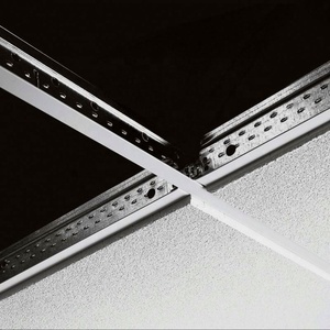 Profilo del muro a secco perno e binario T Bar acciaio a forma di T chiglia del soffitto, sospendere il soffitto zincato T griglia componenti vernice chiglia 32/38 - Product Image 5