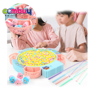 Juego de mesa giratoria para <span class=keywords><strong>padres</strong></span> e <span class=keywords><strong>hijos</strong></span>, juguete de pesca electrónico de plástico - Product Image 1