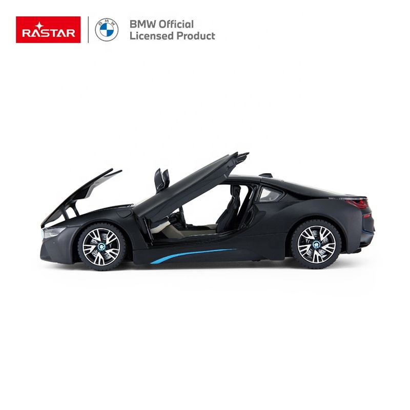 Rastar Diecast BMW I8 Model Car - Free Wheel & Open Doors
