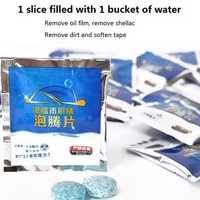 Tablette nettoyante pour pare-brise de voiture, emballage anglais, concentré, tablettes solides effervescentes, tablette pour essuie-glace, nettoyage du verre